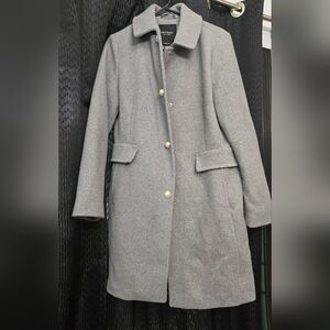 Kate Spade Grey Dress Coat